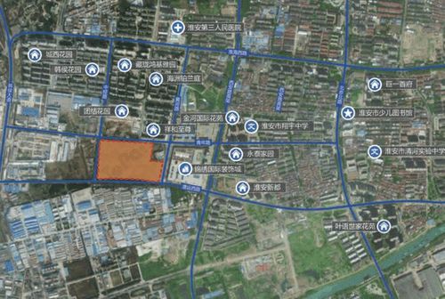 柯山路北侧地块通甫路大桥以东,运河南路以南地块规划为住宅用地,面积