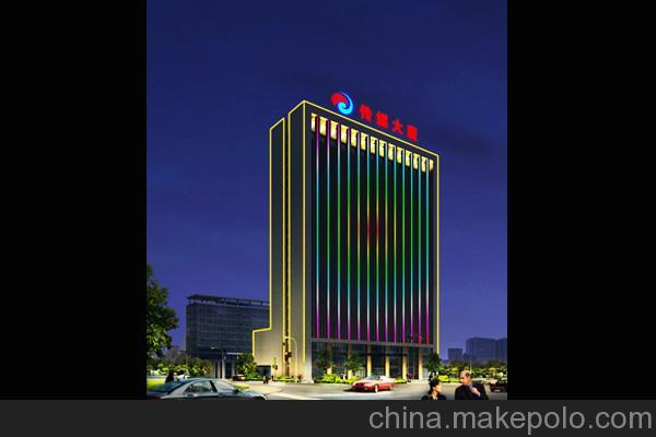 楼体亮化工程户外照明工程led发光字