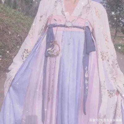 滤镜汉服部位女生头像(图源网络,侵删)