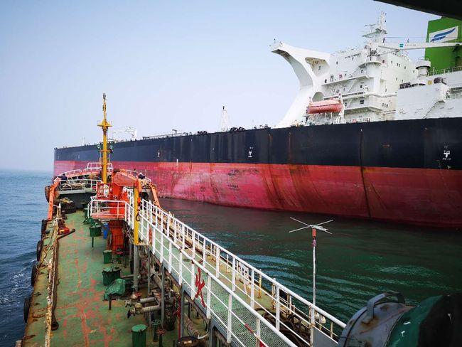 nitc公司的30万吨巨型油轮diona狄欧娜污油水无法处理