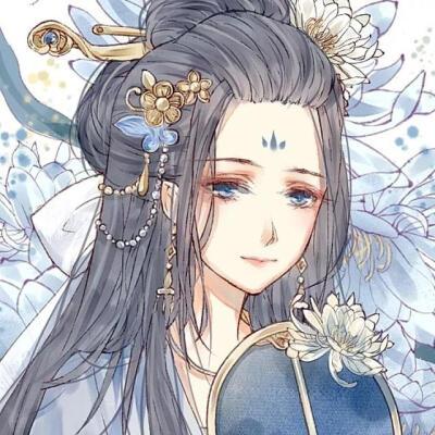 流泪古风女头像