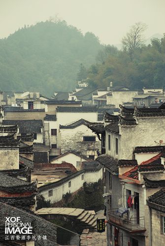 标题:婺源李坑古镇