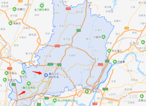 重庆市渝北区旅游攻略
