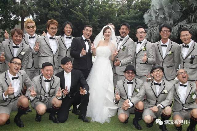 陈小春应采儿的结婚视频,3分08太感动了!