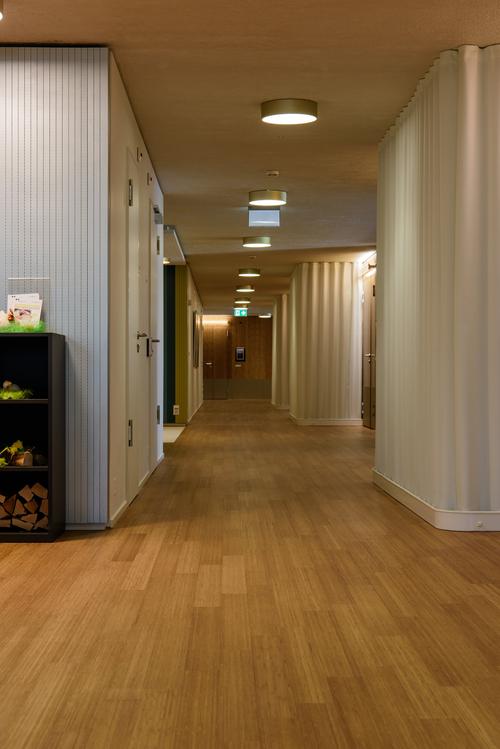 在emmenfeld养老院的竹地板