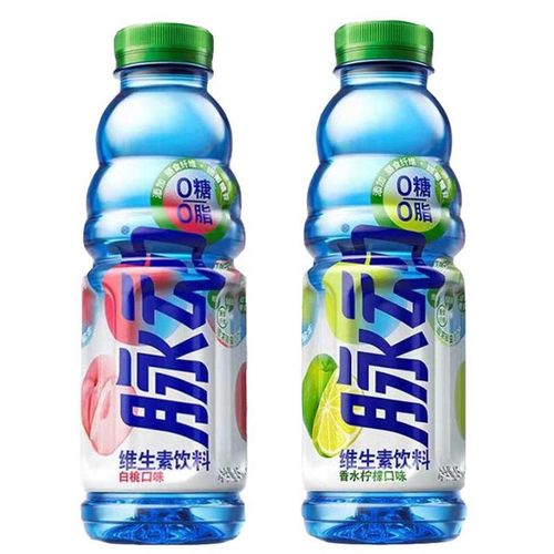 脉动维生素饮料白桃口味香水柠檬口味450ml瓶(默认值