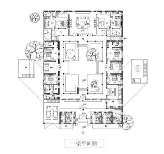 广东项女士花120万建房,仿照北京四合院建成二进院子