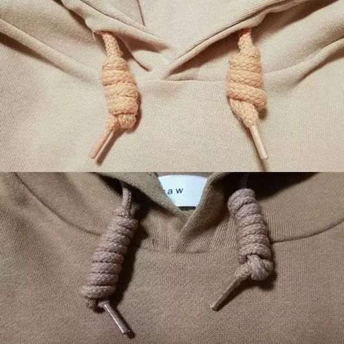 卫衣帽绳子绕圈法