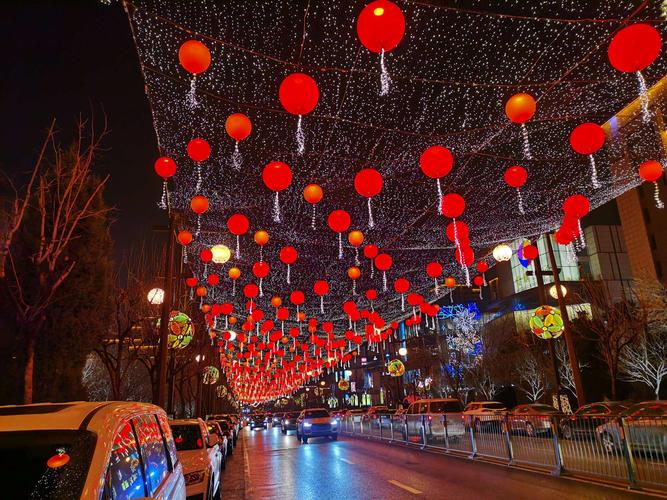 春节街景