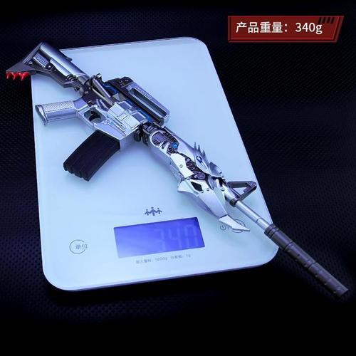 m4a1雷神cf穿越火线老兵m4a1雷神可拉栓合金炝模ak47火麒麟英雄级摆件
