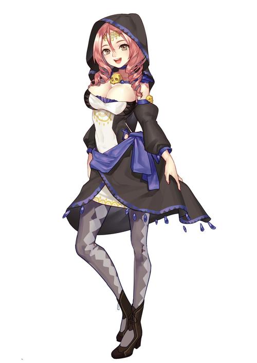 姬魔恋战纪表情包创作大赛素材(人物全身立绘)