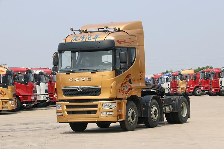 华菱汉马h9重卡420马力62牵引车