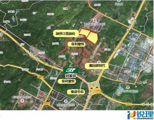 【实探】茶园两宗居住用地今日拍卖 毗邻轨道6号线刘家坪站点