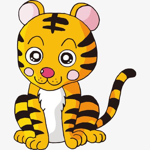 卡通老虎
