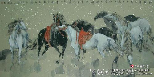 张乐毅 画马 作品欣赏