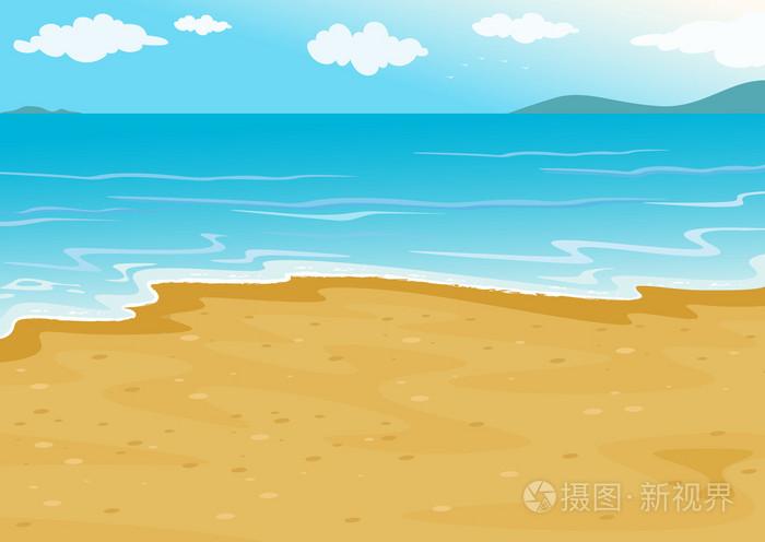 海滩插画-正版商用图片04fitu-摄图新视界