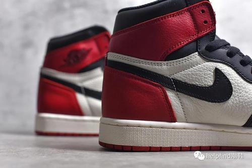 aj1最经典的黑红配色!aj1黑红脚趾开箱评测