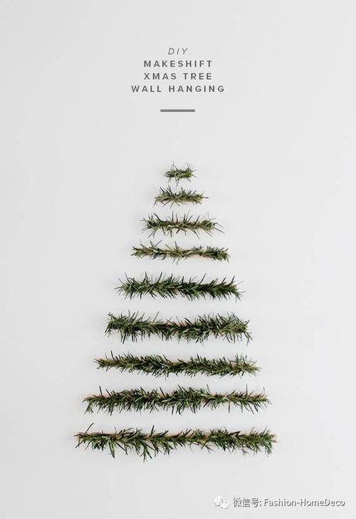 圣诞节,来不及买圣诞树就跟我们一起diy#fashion灵感