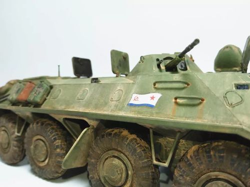 【军模-装甲战车】btr-70