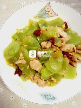 莴笋炒肉