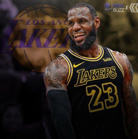 虎扑 7 月 2 日讯 根据此前报道,自由球员勒布朗 - 詹姆斯与湖人达成