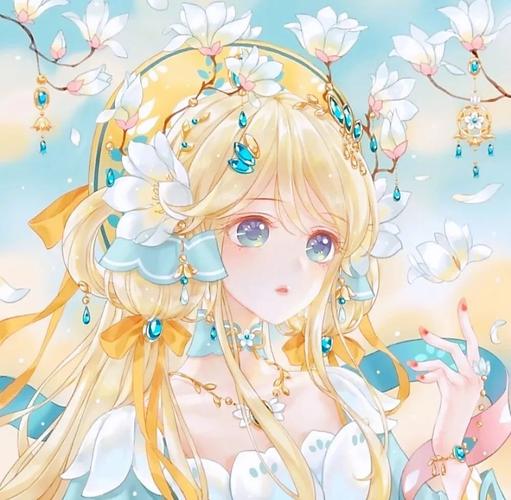 仙气动漫女生头像|生活奇奇怪怪,你得可可爱爱,元气满满,开启新的一天