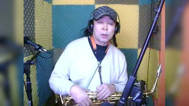 萨克斯「我是一条小河」李刚
