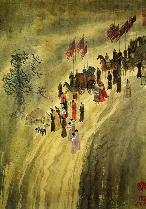 马嵬(wéi)坡下泥土中,不见玉颜空死处