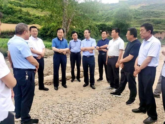 省水利厅厅长霍卫平来礼县调研指导水利工作