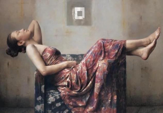 中国画家罗文勇油画作品欣赏