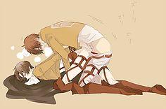 白契采集到兵长&艾伦  采集 #艾利# #进击的巨人##艾伦##利威尔