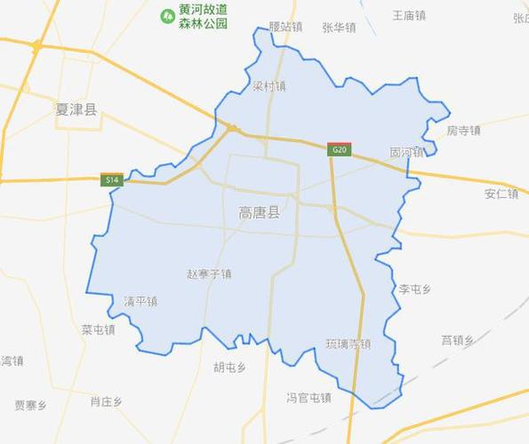 山东省一个县人口超50万素有金高唐之称