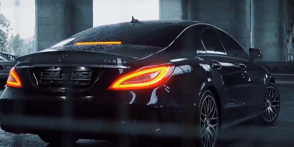 梅赛德斯奔驰cls63 amg恶魔之眼