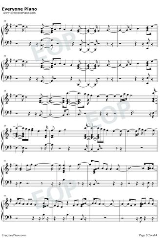 lovely钢琴谱_billie eilish / khalid