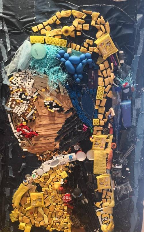 美术系举办2018级学前教育专业综合材料手工作品展