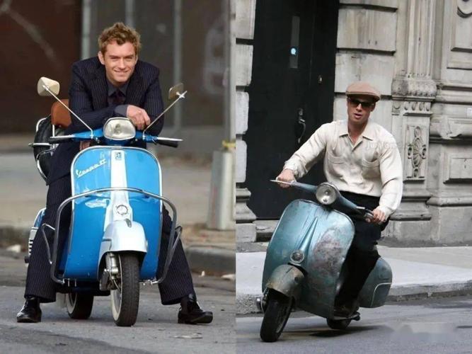 因为奥黛丽·赫本效应,vespa成为了街头宠儿,还逐渐演变成一个文化