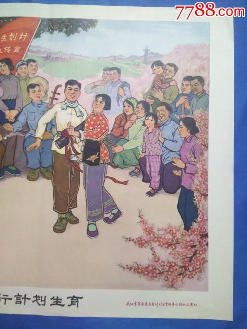 计划生育宣传队,(坚持适龄晚婚实行计划生育)