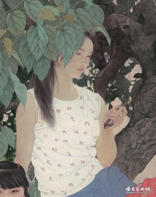 朝·露·桑(局部)-中国书画/国画/国画-名家何家英