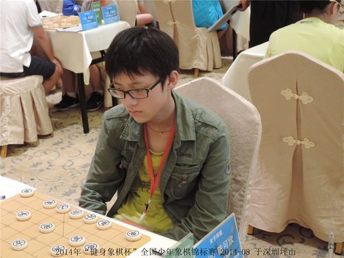 丙组江苏泰州志弈棋院陈可欣 2014年"健身象棋杯"全国象棋少年锦标赛