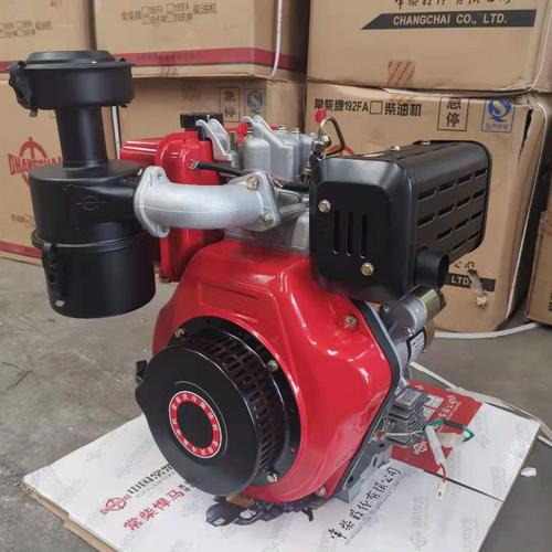 新款常柴192柴油发动机10马力12马力风冷柴油机 小挖机用柴油机
