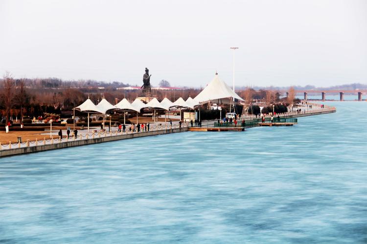 大美临淄太公湖风景