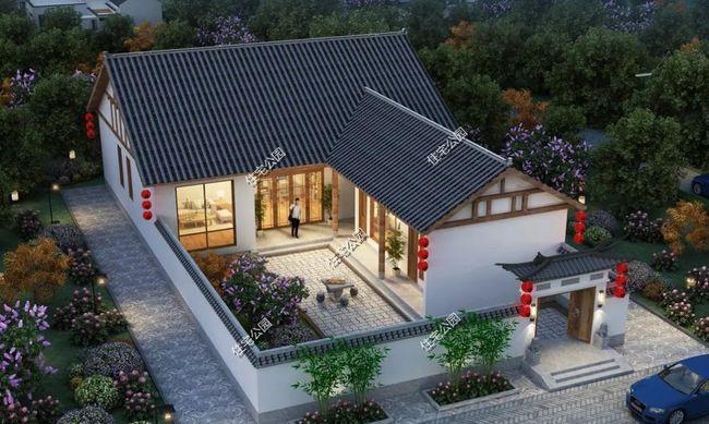 2021年农村建房子推荐这15套中式小院造价便宜还实用