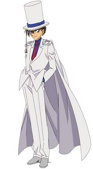 怪盗基德最帅的一张图片(全身正面)我要用来画画