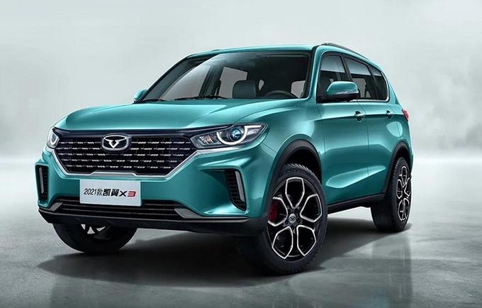 2021新款凯翼x3正式上市 动力有所增强