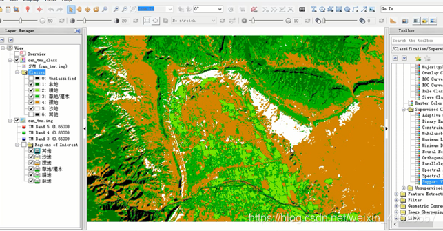 envi学习总结十遥感图像监督分类