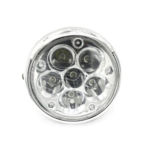 电动车前大灯(白6珠)