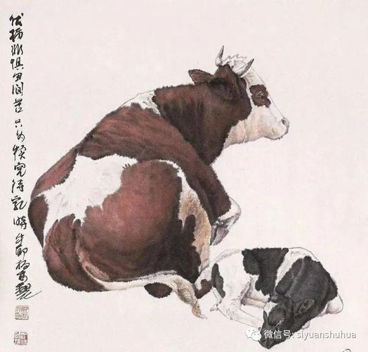 牛年画画牛,画牛的名家真不少