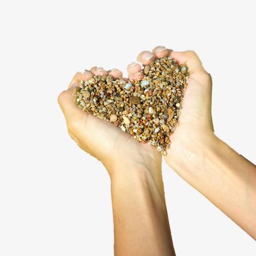 捧在手心的的沙子