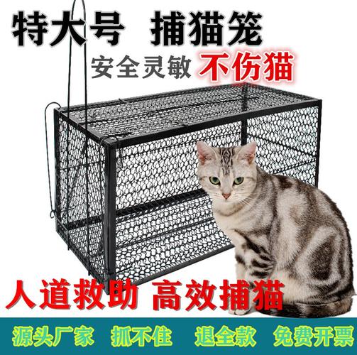 特价捕猫笼子_人道救助全自动捕猫笼新款逮猫神器驱赶抓猫笼寻猫笼子