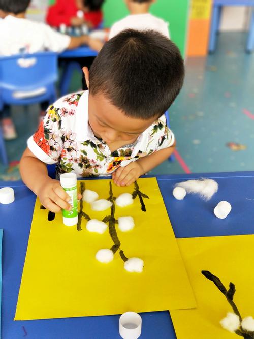 创意美术《棉花》